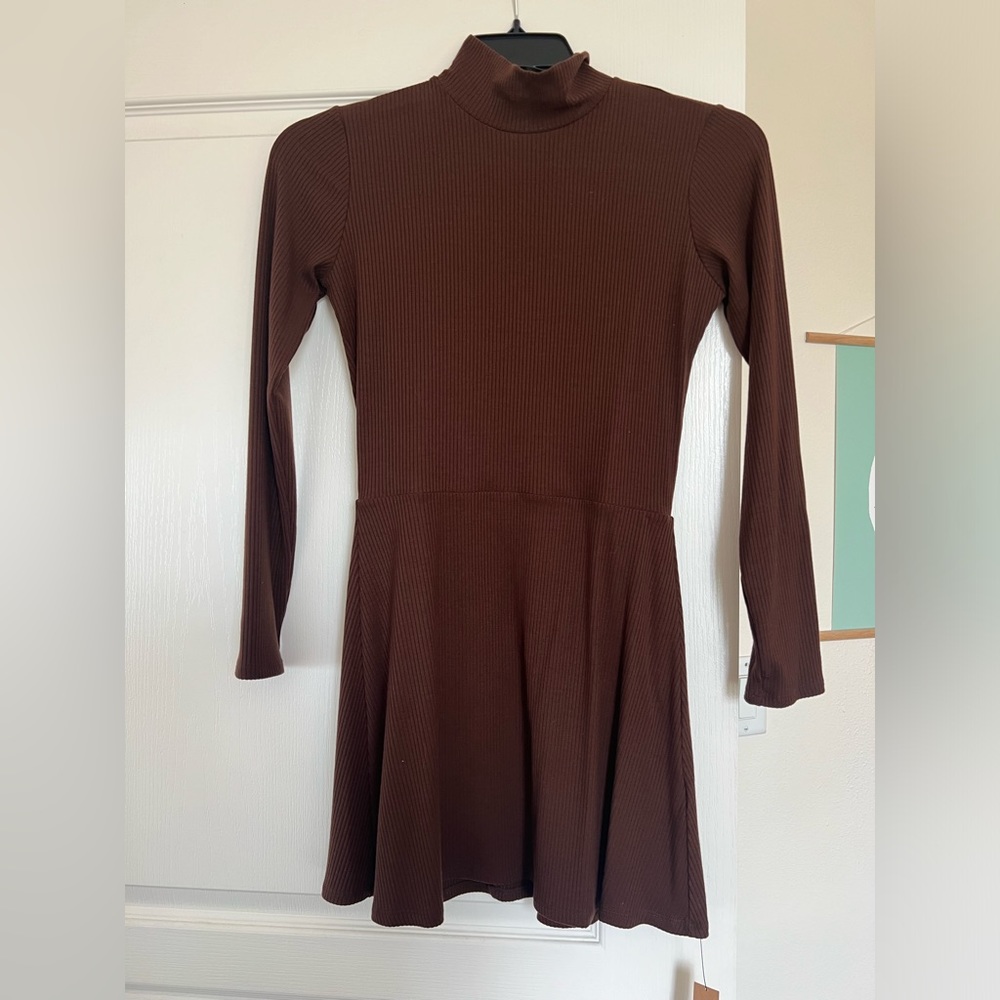 Reformation Maya Dress - Brown
